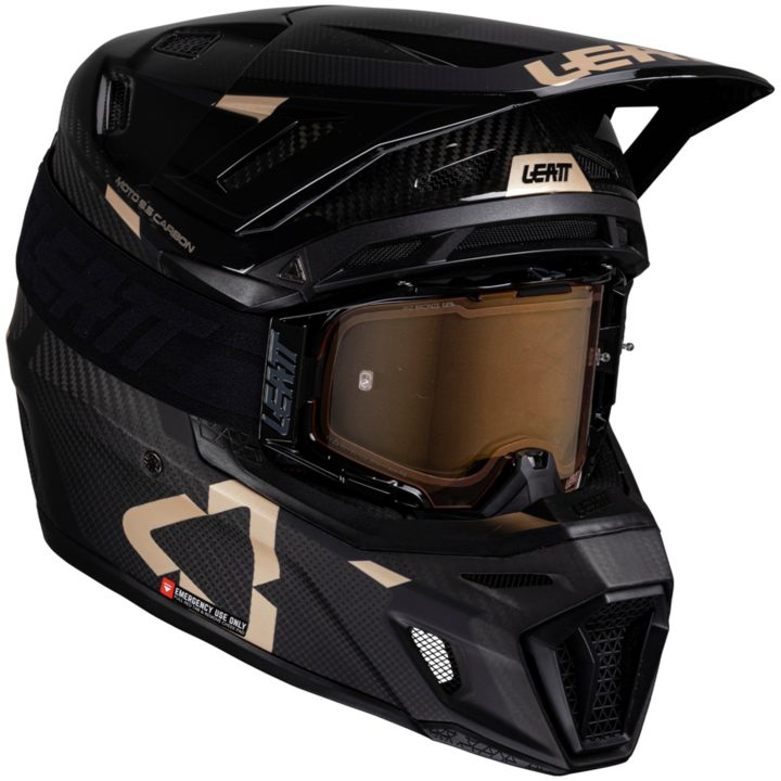 Crosshjälm Kit Moto 9.5 Carbon V25 Leatt S (55-56cm) – bild 7
