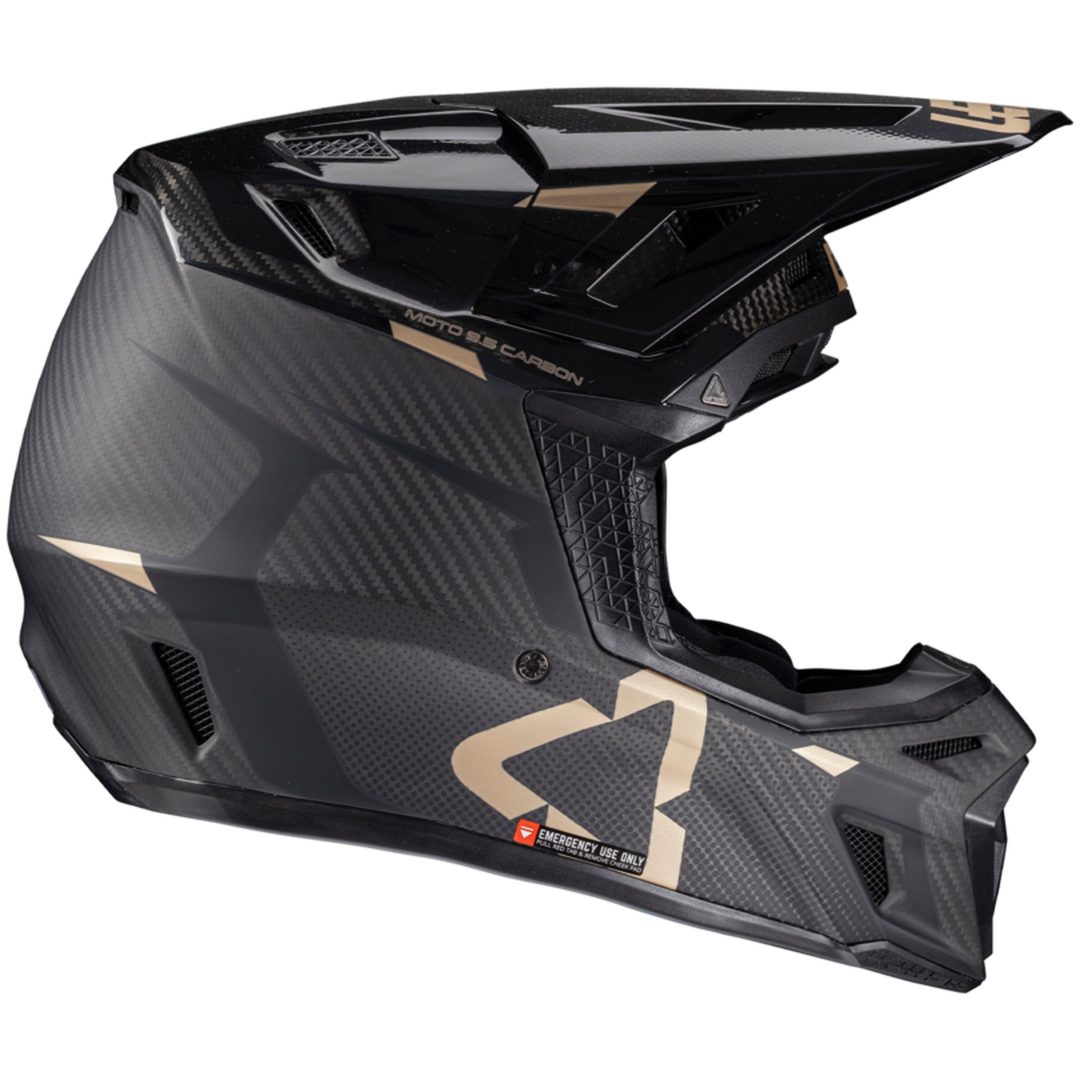 Crosshjälm Kit Moto 9.5 Carbon V25 Leatt S (55-56cm) – bild 9