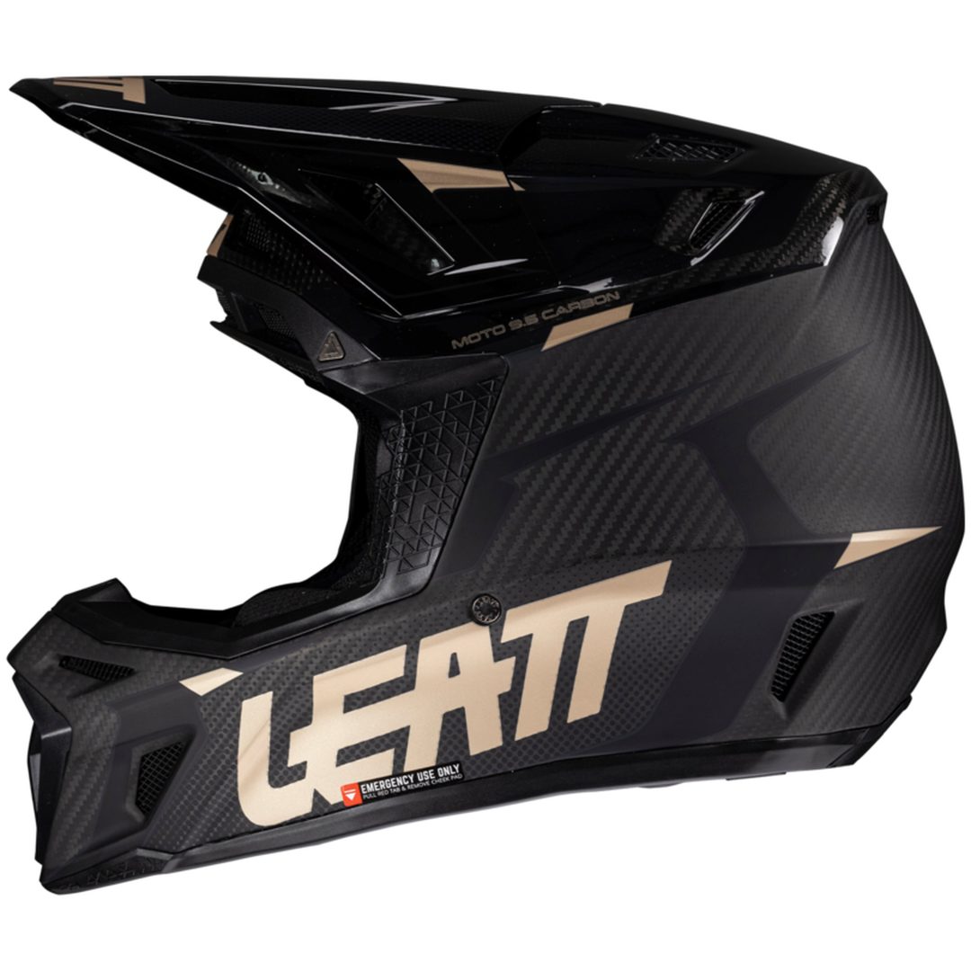 Crosshjälm Kit Moto 9.5 Carbon V25 Leatt S (55-56cm) – bild 10