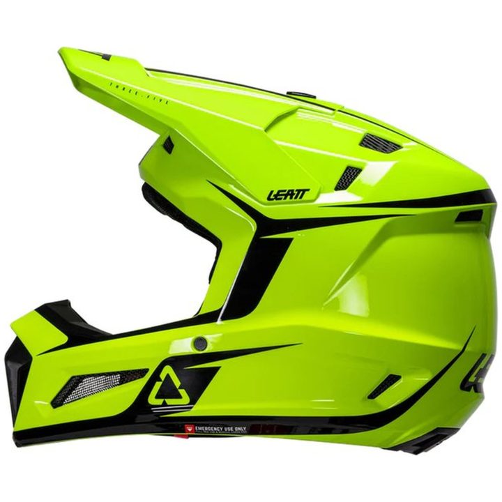 Crosshjälm med Goggles Moto 3.5 Jr Neon Gul Leatt M (51-52 cm) – bild 11