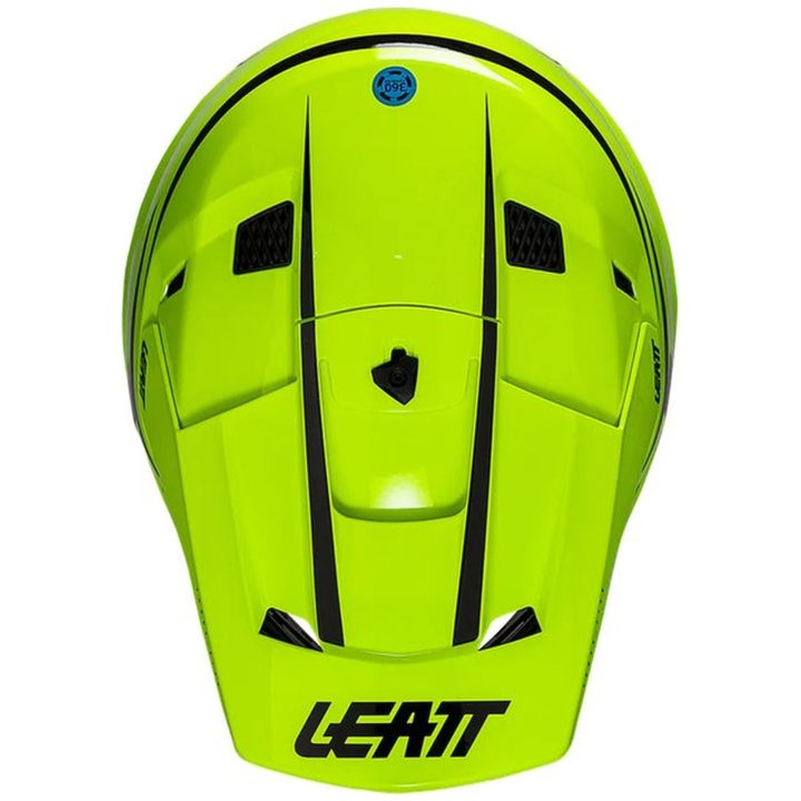 Crosshjälm med Goggles Moto 3.5 Jr Neon Gul Leatt M (51-52 cm) – bild 16