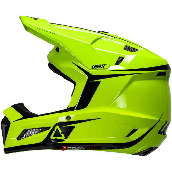 Crosshjälm med Goggles Moto 3.5 Jr Neon Gul Leatt M (51-52 cm) – bild 8