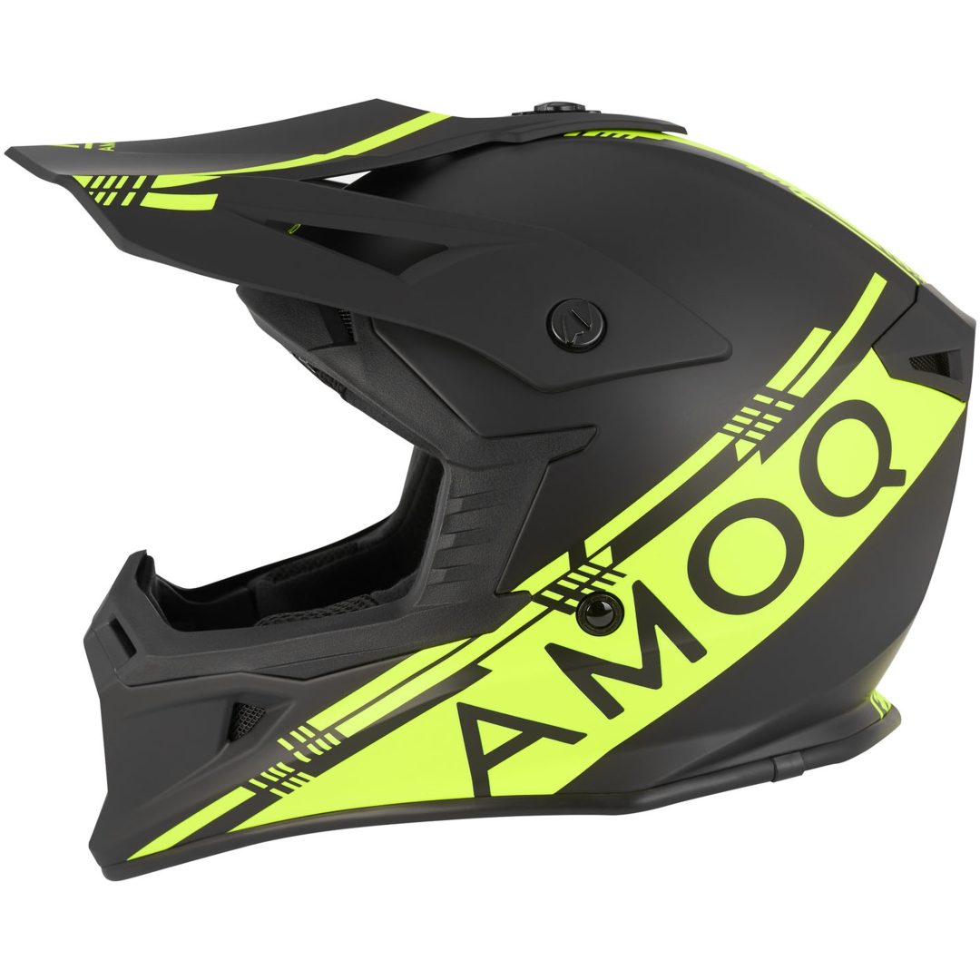 Crosshjälm Meteor V2 Svart Hivis AMOQ s – bild 2