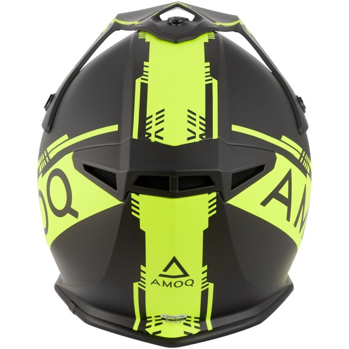 Crosshjälm Meteor V2 Svart Hivis AMOQ s – bild 3