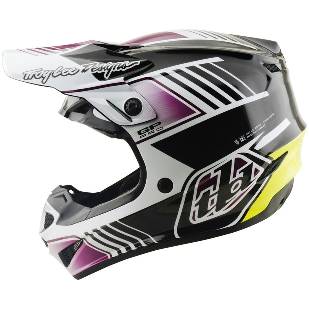 Crosshjälm MIPS GP Pro Segment Svart Lila TROY LEE DESIGNS M – bild 2