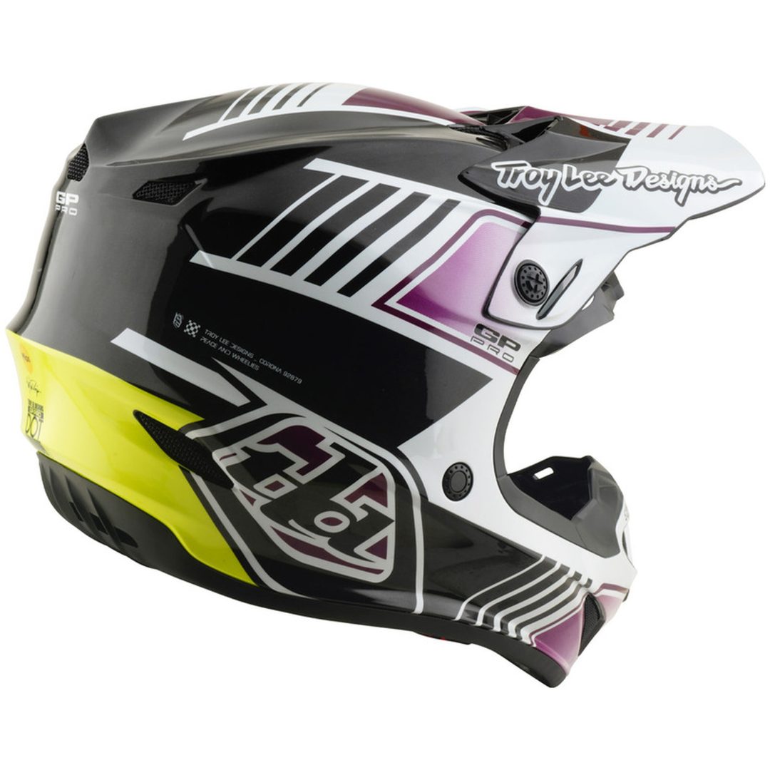 Crosshjälm MIPS GP Pro Segment Svart Lila TROY LEE DESIGNS M – bild 5
