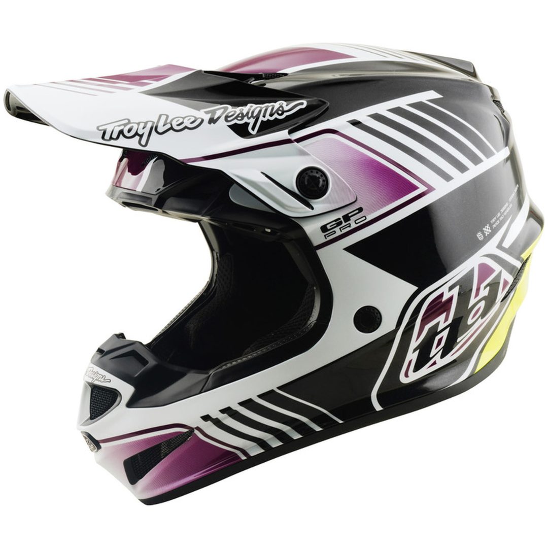 Crosshjälm MIPS GP Pro Segment Svart Lila TROY LEE DESIGNS M