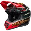 Crosshjälm Moto-10 Spherical Fasthouse Ditd 24 Glans Röd/guld BELL s – miniatyr 1