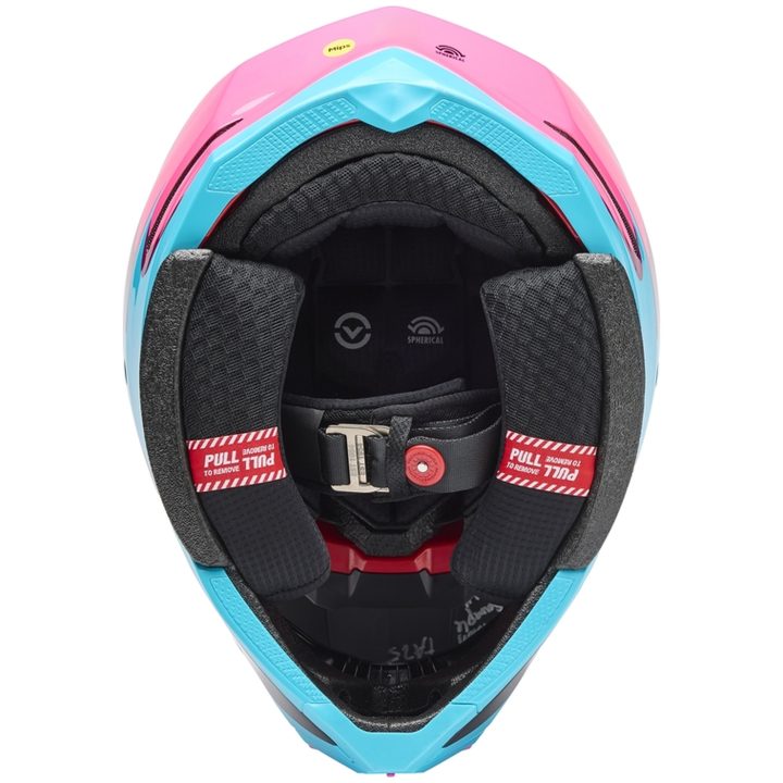 Crosshjälm Moto-10 Spherical Grön/Rosa BELL L – bild 5