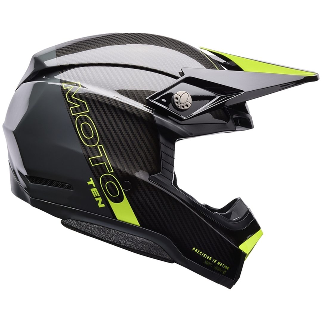 Crosshjälm Moto-10 Spherical Gul/Grå BELL XL – bild 2