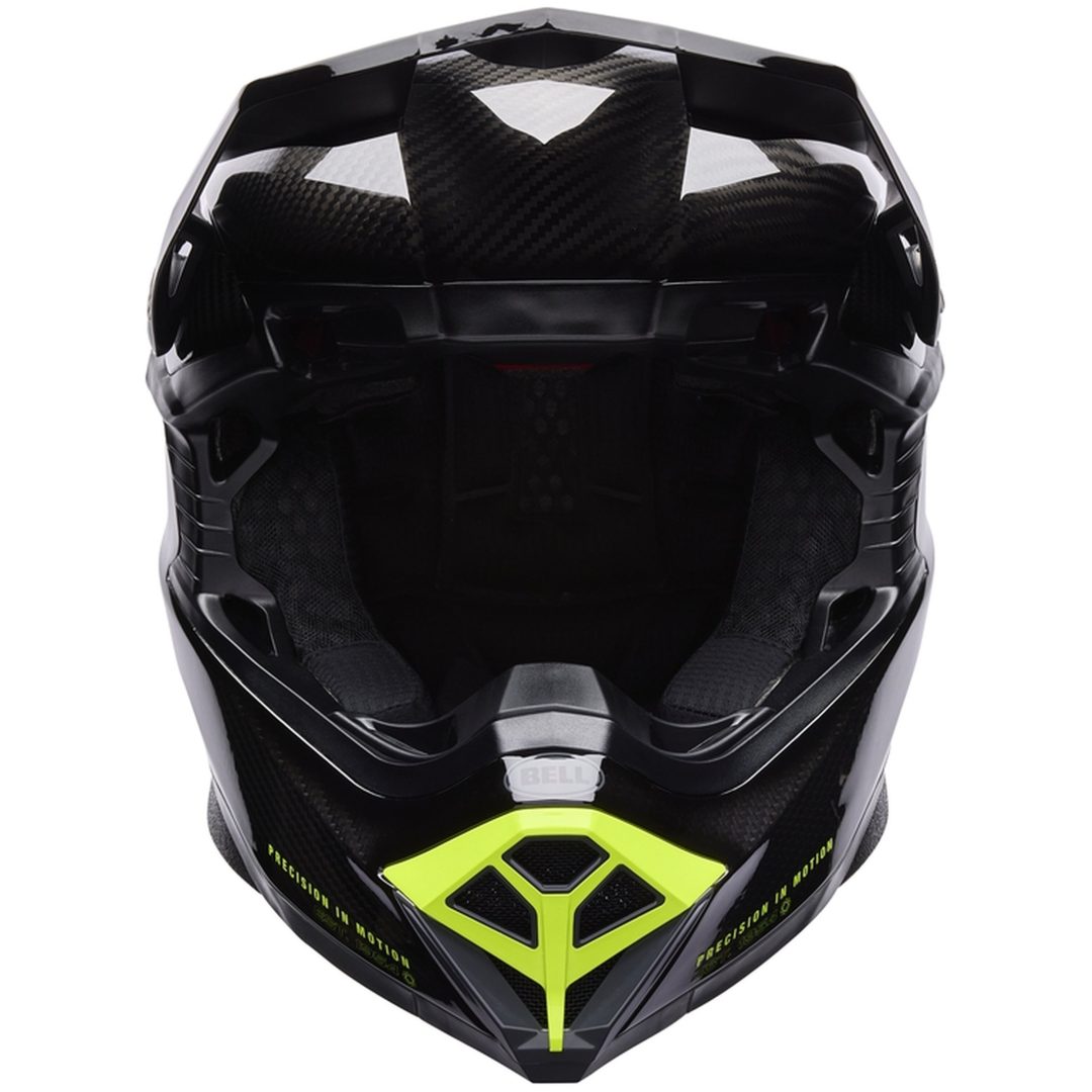 Crosshjälm Moto-10 Spherical Gul/Grå BELL XL – bild 3