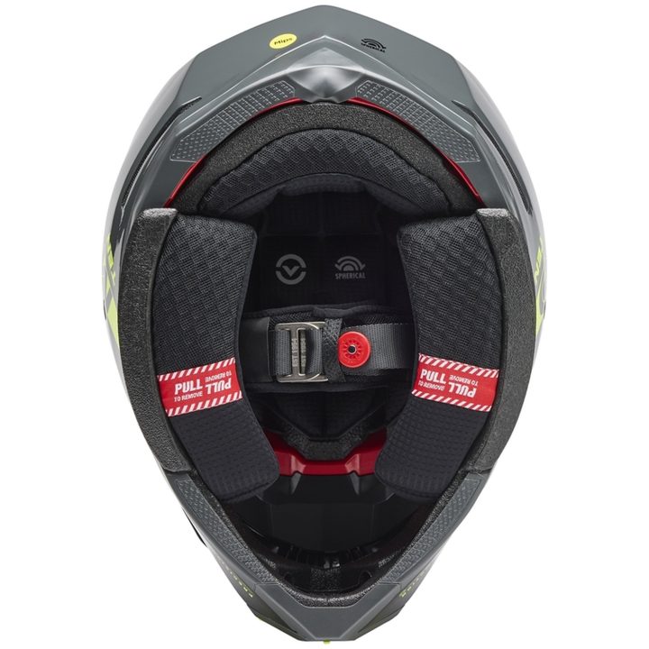 Crosshjälm Moto-10 Spherical Gul/Grå BELL XL – bild 6