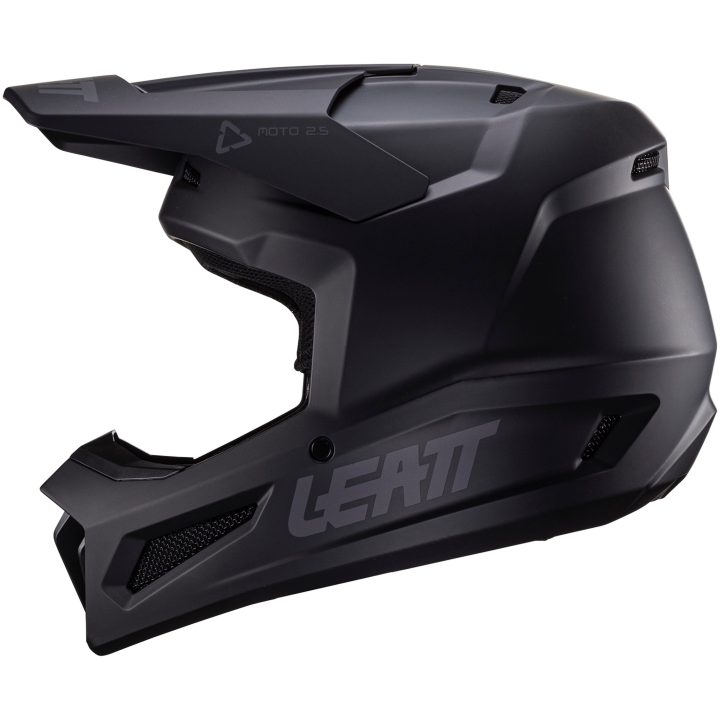 Crosshjälm Moto 2.5 V24 Stealth Leatt XS (53-54cm) – bild 4