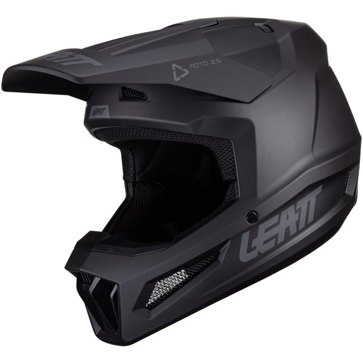 Crosshjälm Moto 2.5 V24 Stealth Leatt XS (53-54cm) – bild 5