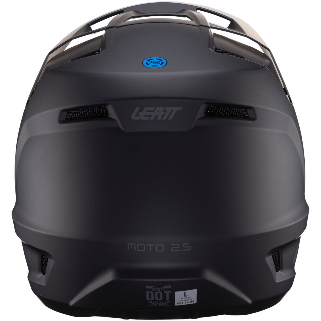 Crosshjälm Moto 2.5 V24 Stealth Leatt XS (53-54cm) – bild 6