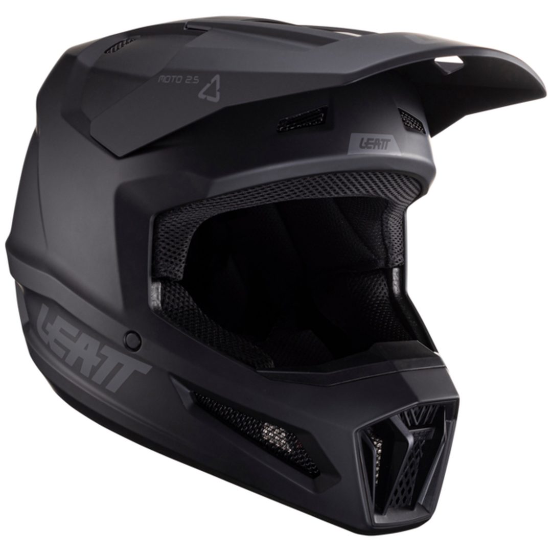 Crosshjälm Moto 2.5 V24 Stealth Leatt XS (53-54cm) – bild 7