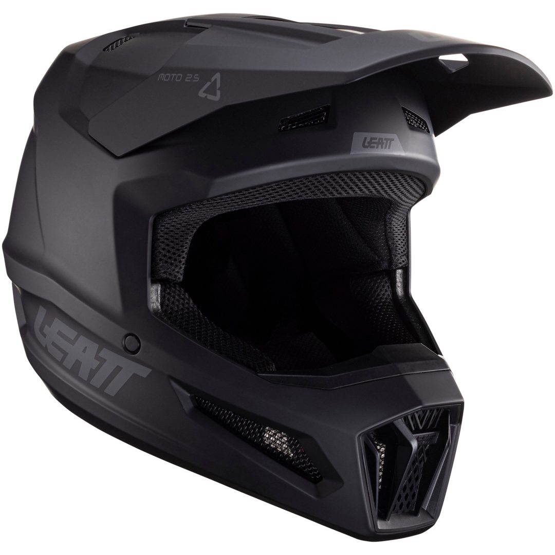 Crosshjälm Moto 2.5 V24 Stealth Leatt XS (53-54cm)