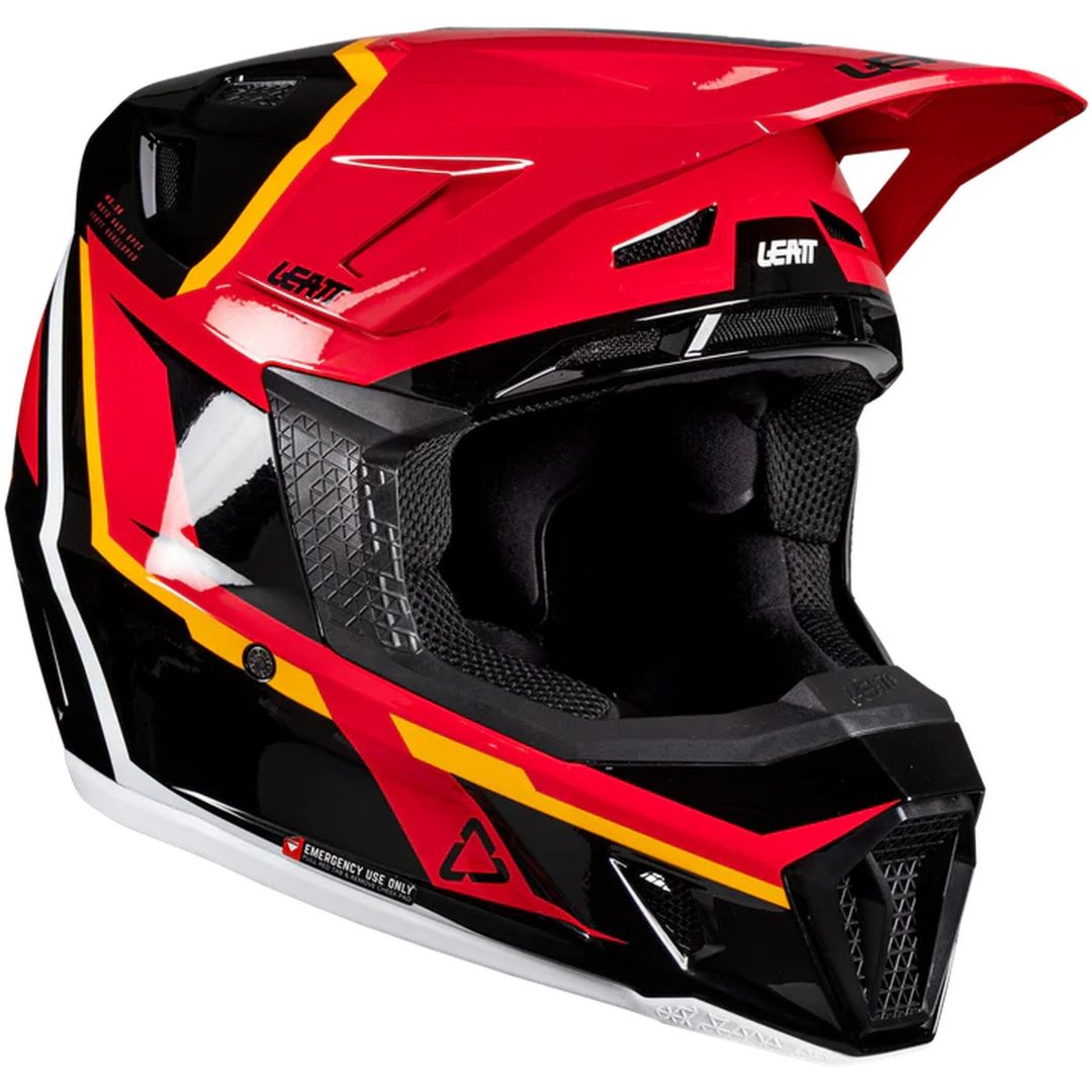 Crosshjälm Moto 7.5 Röd Leatt S (55-56 cm) – bild 2