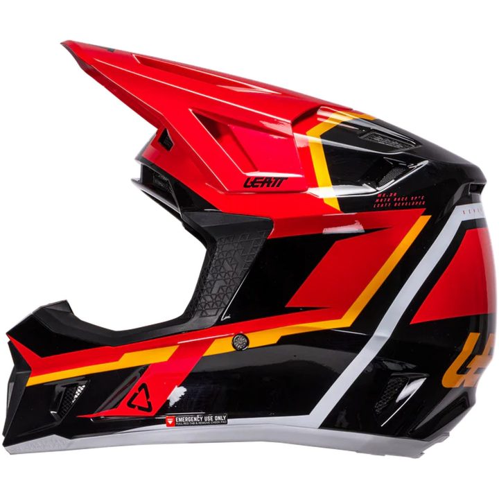 Crosshjälm Moto 7.5 Röd Leatt S (55-56 cm) – bild 4
