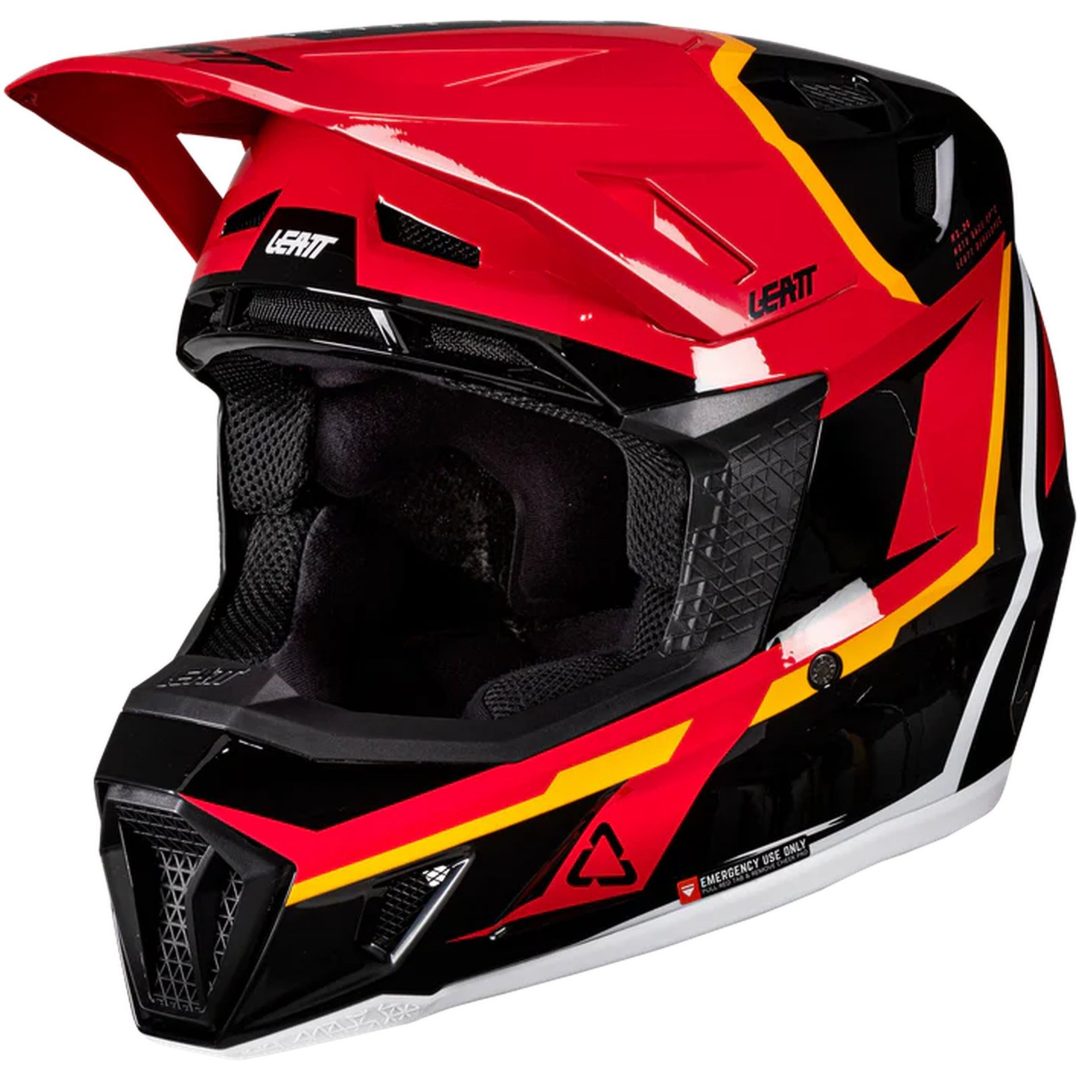 Crosshjälm Moto 7.5 Röd Leatt S (55-56 cm) – bild 7