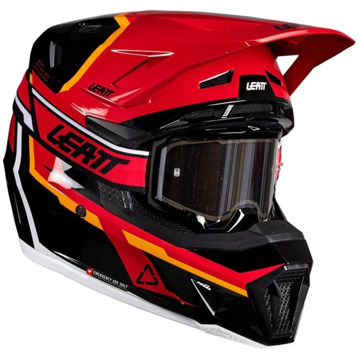 Crosshjälm Moto 7.5 Röd Leatt S (55-56 cm) – bild 8