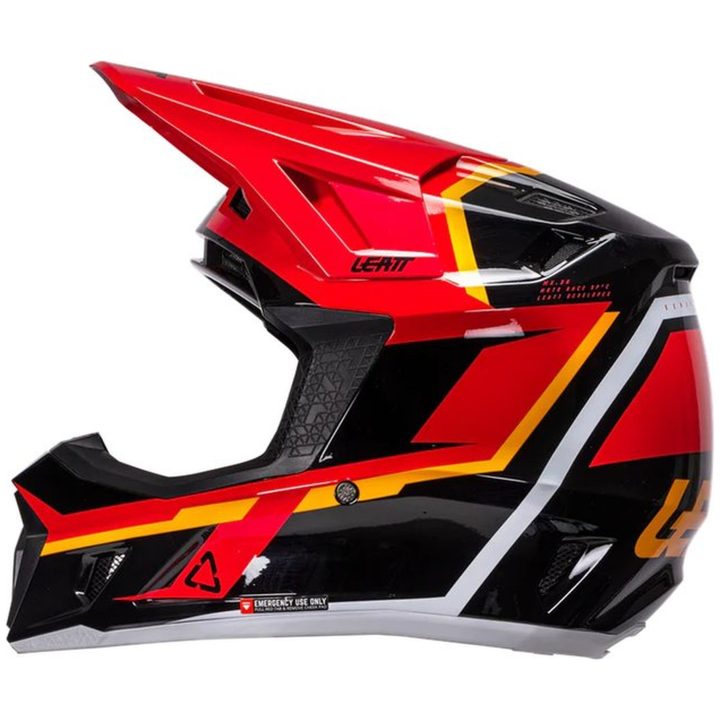 Crosshjälm Moto 7.5 Röd Leatt S (55-56 cm) – bild 10
