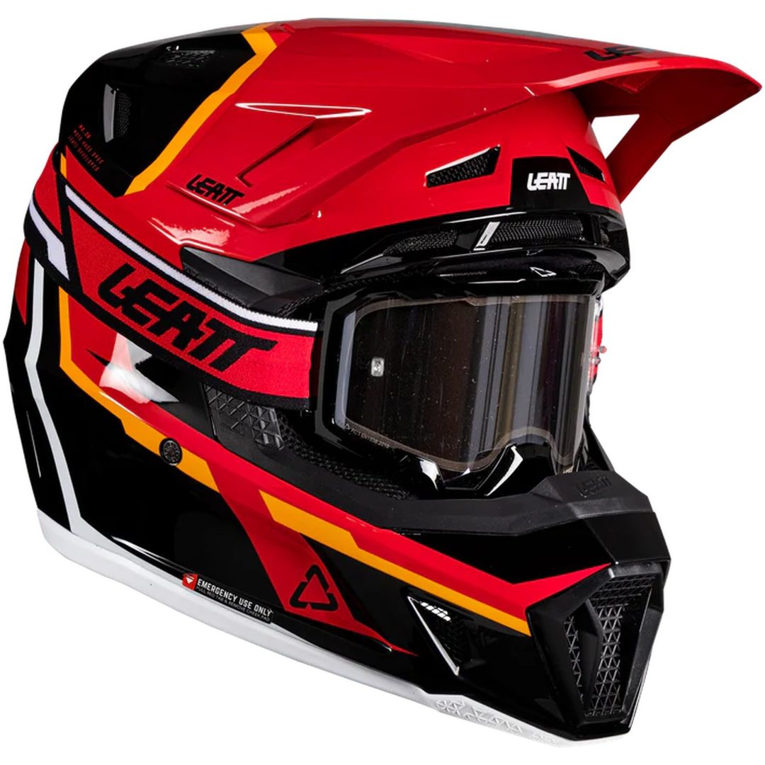 Crosshjälm Moto 7.5 Röd Leatt S (55-56 cm)