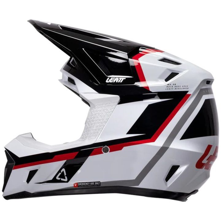 Crosshjälm Moto 7.5 Vit/Röd Leatt XL (61-62 cm) – bild 11