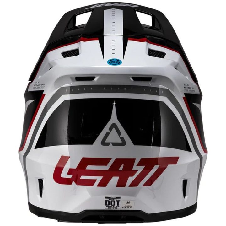 Crosshjälm Moto 7.5 Vit/Röd Leatt XL (61-62 cm) – bild 12