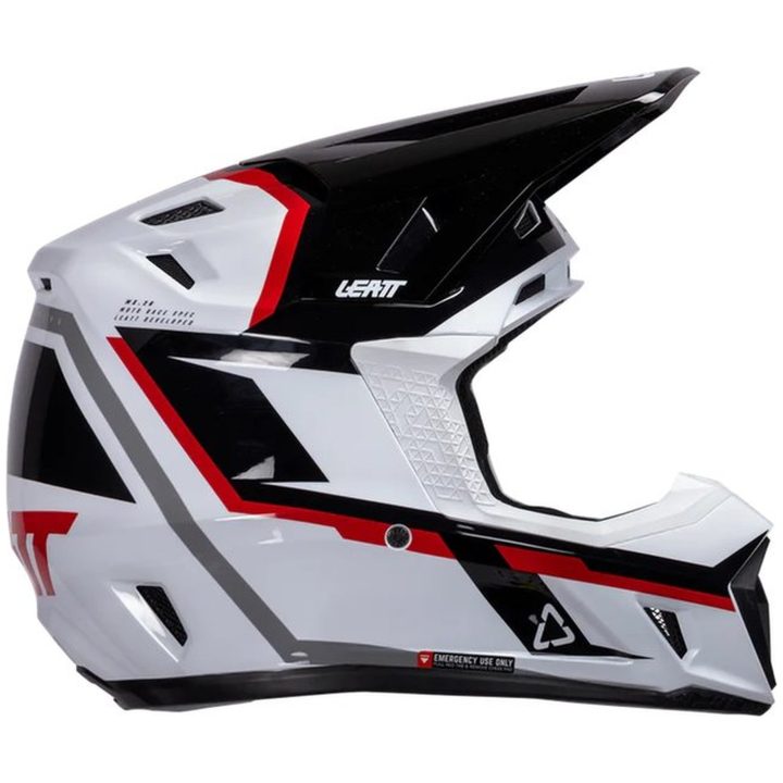 Crosshjälm Moto 7.5 Vit/Röd Leatt XL (61-62 cm) – bild 13