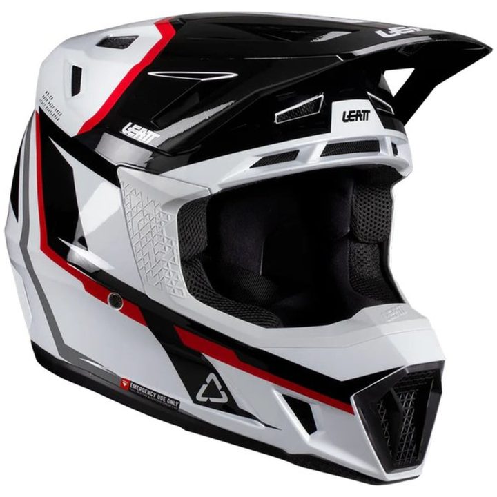 Crosshjälm Moto 7.5 Vit/Röd Leatt XL (61-62 cm) – bild 14