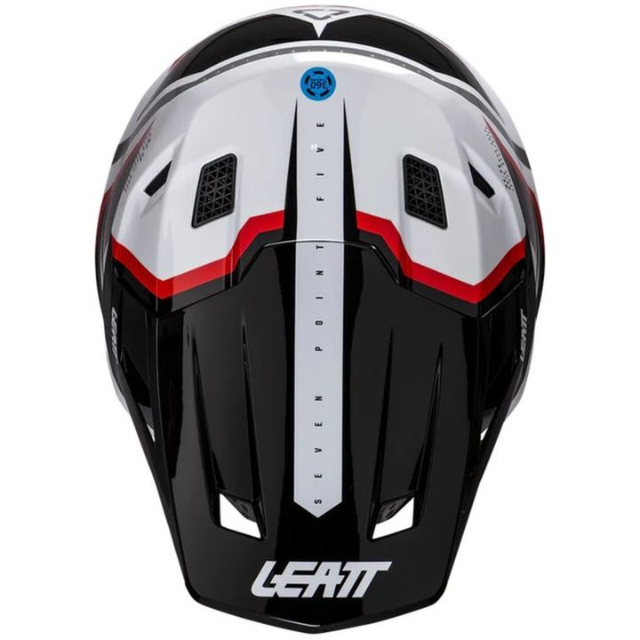 Crosshjälm Moto 7.5 Vit/Röd Leatt XL (61-62 cm) – bild 16