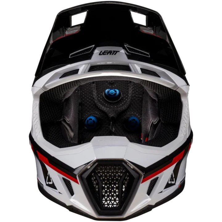 Crosshjälm Moto 7.5 Vit/Röd Leatt XL (61-62 cm) – bild 4