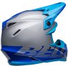 Crosshjälm Moto-9 Mips Louver Glans Grå/blå BELL XL – miniatyr 7
