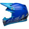 Crosshjälm Moto-9 Mips Louver Glans Grå/blå BELL XL – miniatyr 3