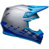 Crosshjälm Moto-9 Mips Louver Glans Grå/blå BELL XL – miniatyr 2