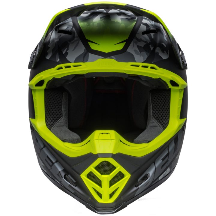 Crosshjälm Moto-9 Mips Venom Matt Svart/camo/hi-viz Gul BELL XL – bild 8