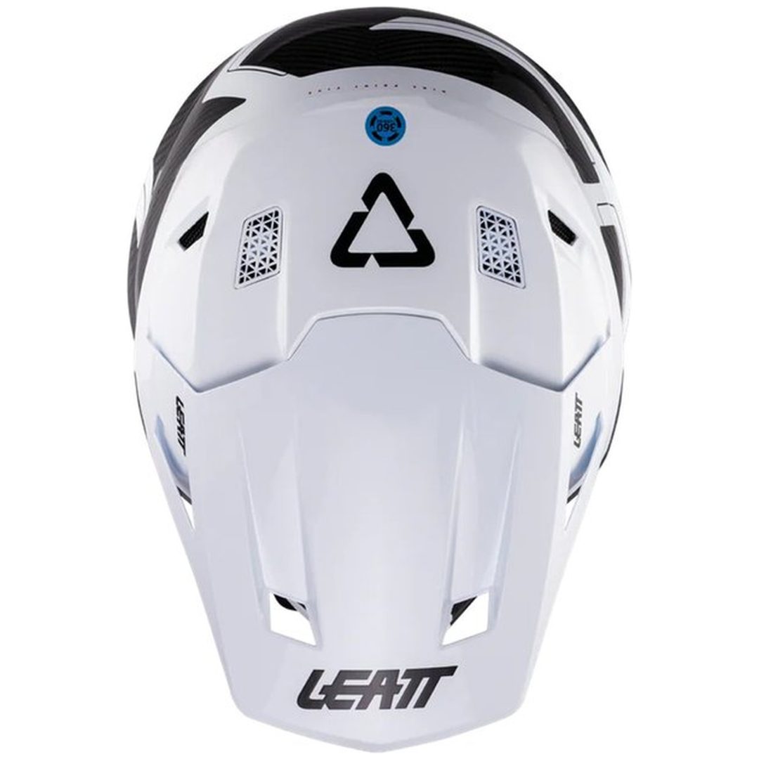 Crosshjälm Moto 9.5 Carbon/Vit Leatt S (55-56 cm) – bild 14