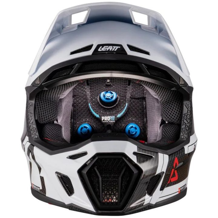 Crosshjälm Moto 9.5 Carbon/Vit Leatt S (55-56 cm) – bild 15