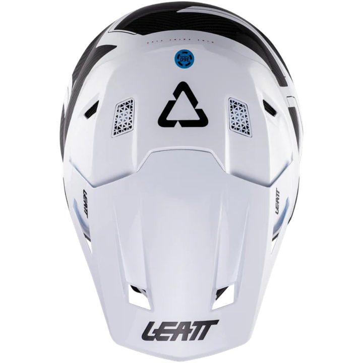 Crosshjälm Moto 9.5 Carbon/Vit Leatt S (55-56 cm) – bild 3