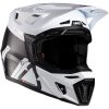Crosshjälm Moto 9.5 Carbon/Vit Leatt S (55-56 cm) – miniatyr 6