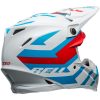 Crosshjälm Moto-9s Flex Banshee Glans Vit/röd BELL XL – miniatyr 4