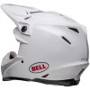 Crosshjälm Moto-9S Flex CE Vit Bell XL – miniatyr 6