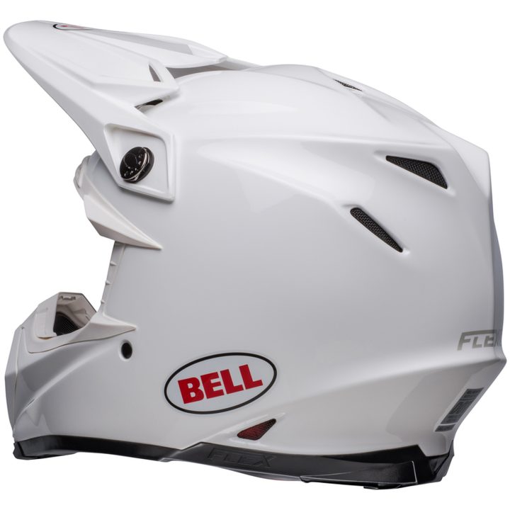 Crosshjälm Moto-9S Flex CE Vit Bell XL – bild 6