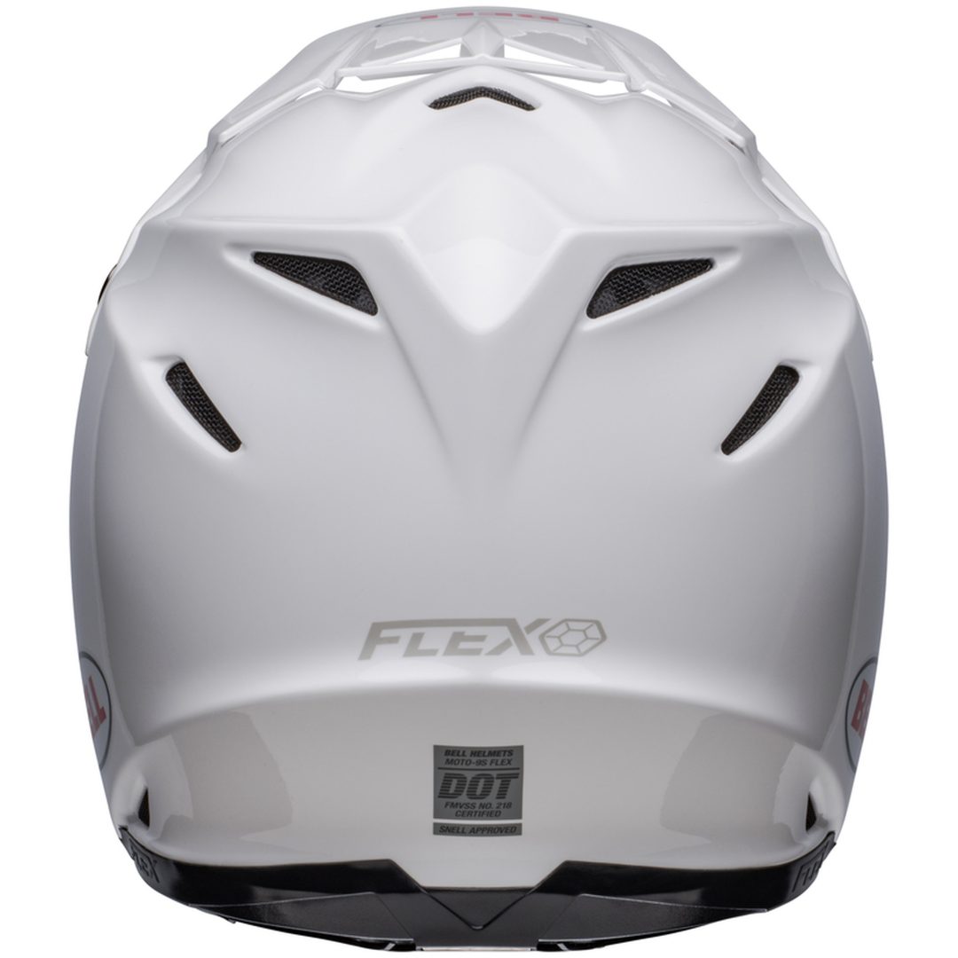Crosshjälm Moto-9S Flex CE Vit Bell XL – bild 5