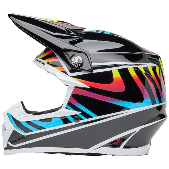 Crosshjälm Moto-9s Flex Drift Glans Svart BELL L – bild 4