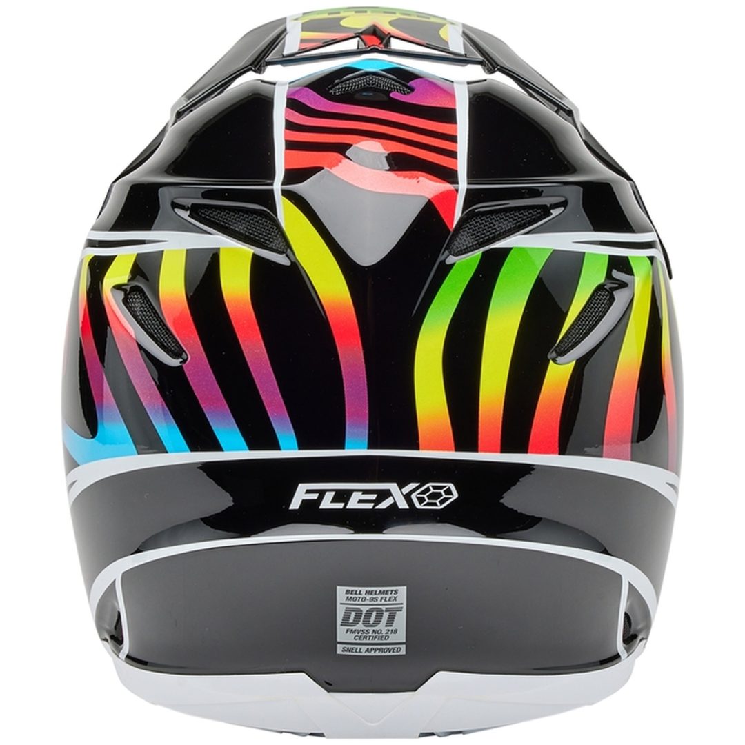 Crosshjälm Moto-9s Flex Drift Glans Svart BELL L – bild 6