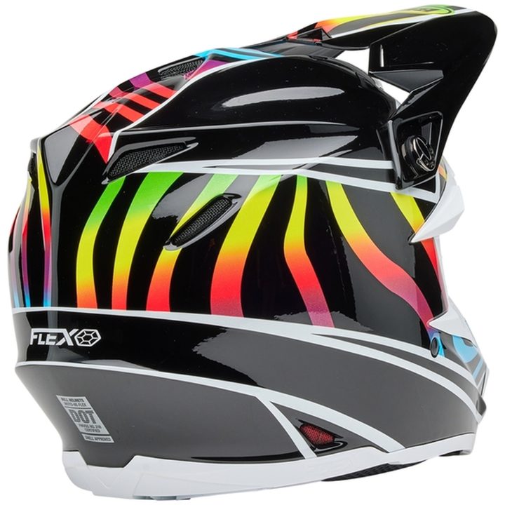Crosshjälm Moto-9s Flex Drift Glans Svart BELL L – bild 7