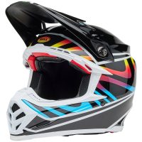 Crosshjälm Moto-9s Flex Drift Glans Svart BELL