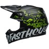 Crosshjälm Moto-9s Flex Fasthouse Mc Core Matt Svart/gul/vit BELL s – miniatyr 1